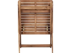 Stolik ogrodowy PARAGGI 60 cm 60 cm Certyfikowane drewno akacjowe Brązowy