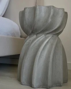 Stolik pomocniczy ALGUA 35 cm 35 cm Szary