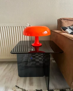 Clearance Stolik pomocniczy AMISK Szkło hartowane Wszystkie Stoły|Wszystkie Stoły