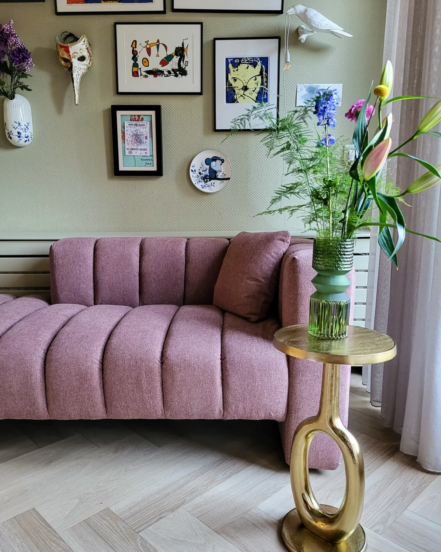 Discount Stolik pomocniczy APITI Metal Wszystkie Stoły|Wszystkie Stoły