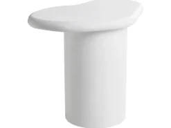 Stolik pomocniczy ARSOLI 43 cm 58 cm Złamana biel