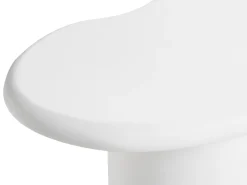 Stolik pomocniczy ARSOLI 43 cm 58 cm Złamana biel