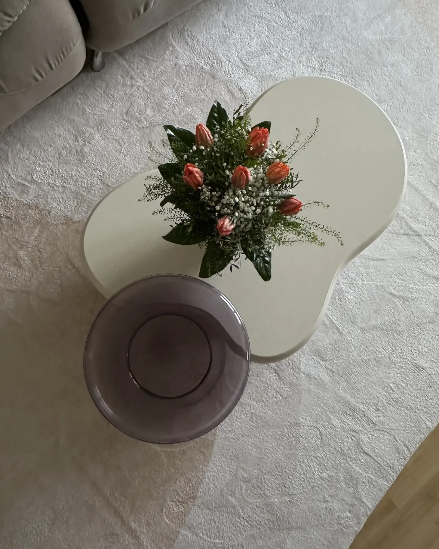 New Stolik pomocniczy CALDERA Szkło Wszystkie Stoły|Wszystkie Stoły