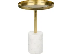 Discount Stolik pomocniczy CAMELO II Metal Biały Wszystkie Stoły|Wszystkie Stoły