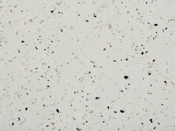 Stolik pomocniczy CAORIA 40 cm 40 cm Efekt lastryko Złamana biel