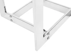 Clearance CRYSTAL Szkło hartowane Srebrny Wszystkie Stoły|Wszystkie Stoły