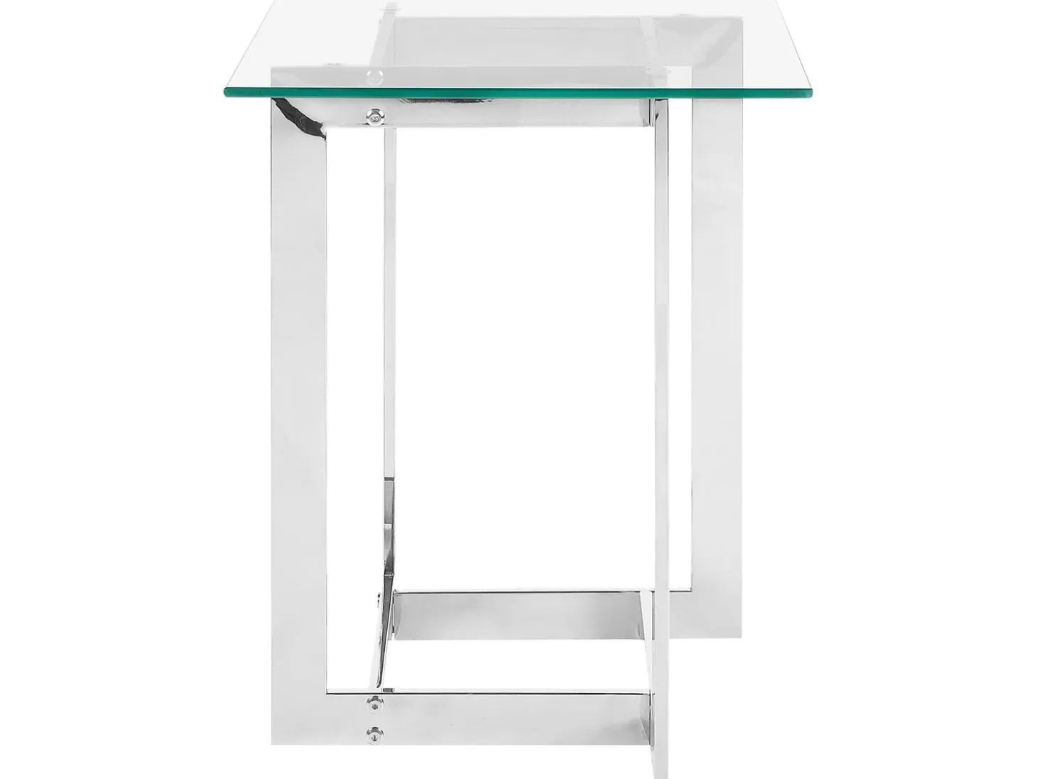 Clearance CRYSTAL Szkło hartowane Srebrny Wszystkie Stoły|Wszystkie Stoły