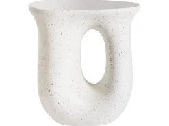 Stolik pomocniczy IDRO 42 cm 28 cm Efekt lastryko Złamana biel