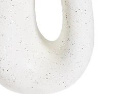 Stolik pomocniczy IDRO 42 cm 28 cm Efekt lastryko Złamana biel