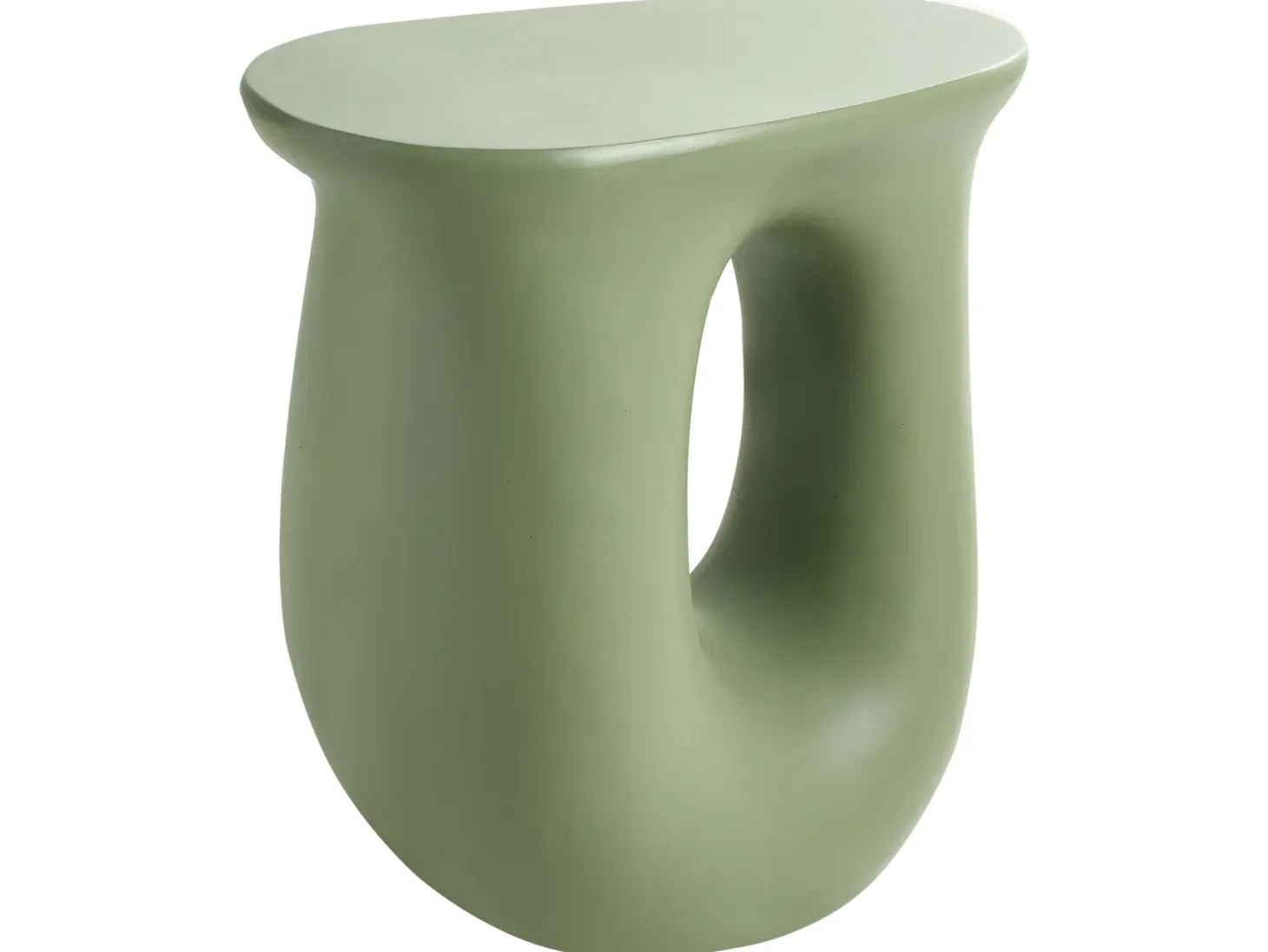Stolik pomocniczy IDRO 42 cm 28 cm Jasnozielony