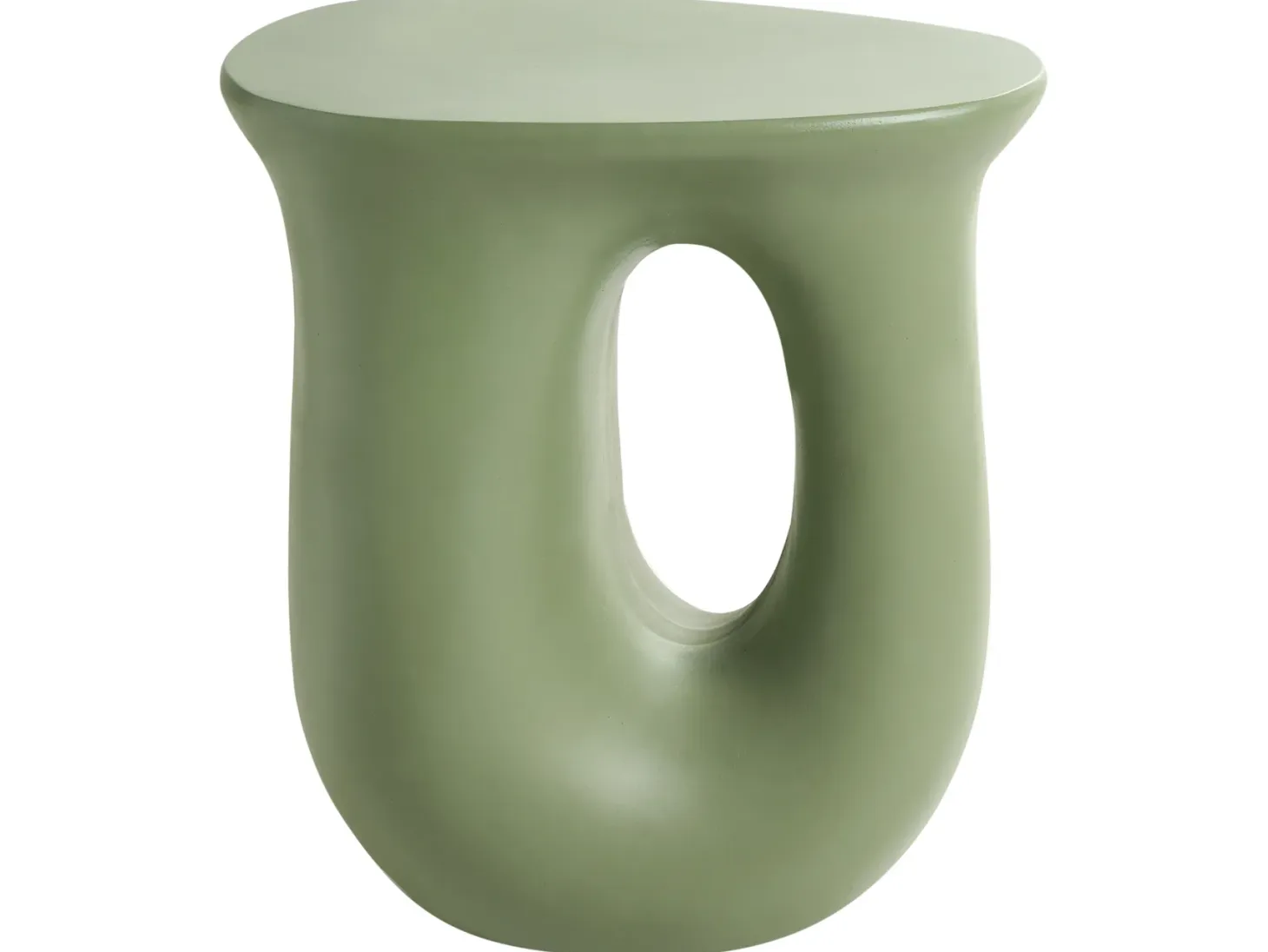 Stolik pomocniczy IDRO 42 cm 28 cm Jasnozielony