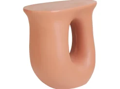 Stolik pomocniczy IDRO 42 cm 28 cm Pomarańczowy