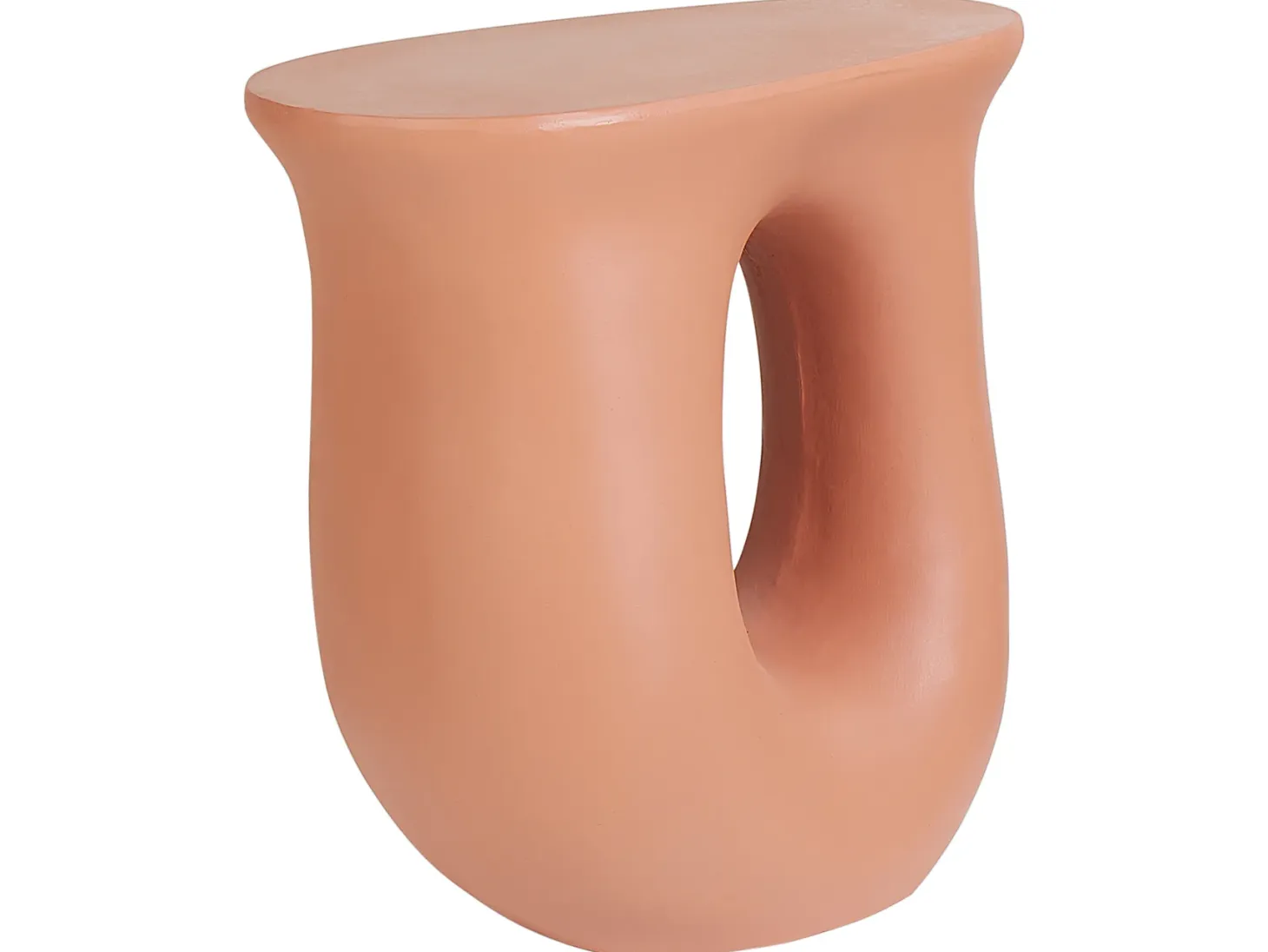 Stolik pomocniczy IDRO 42 cm 28 cm Pomarańczowy