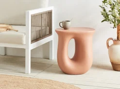 Stolik pomocniczy IDRO 42 cm 28 cm Pomarańczowy