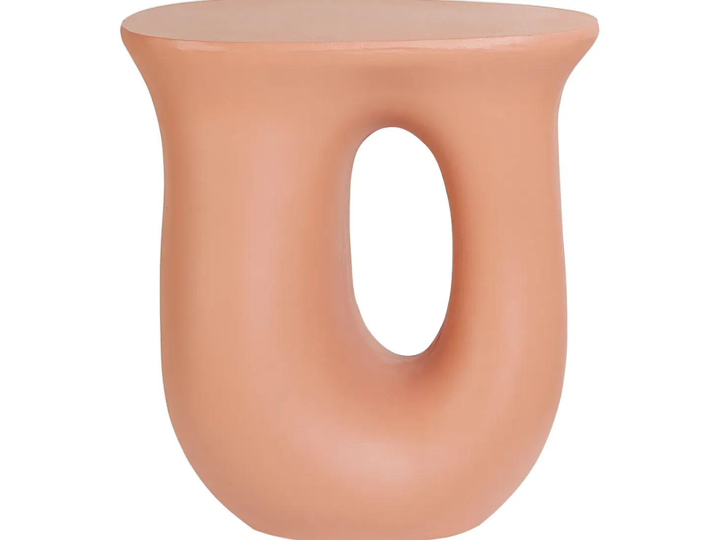 Stolik pomocniczy IDRO 42 cm 28 cm Pomarańczowy