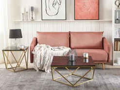 Discount MALIBU Czarny/ złoty Wszystkie Stoły|Wszystkie Stoły