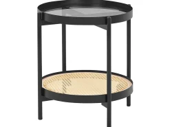 Clearance RENO Metal Czarny Wszystkie Stoły|Wszystkie Stoły