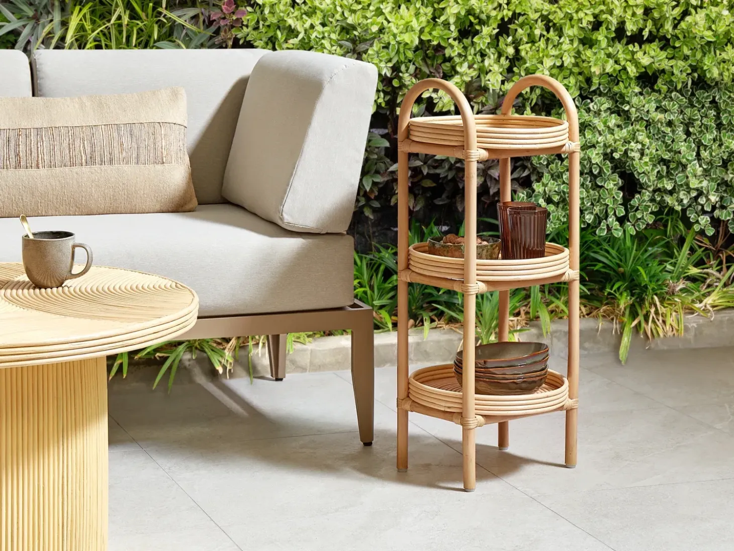 Sale Stolik pomocniczy TROOLIE Rattan Wszystkie Stoły|Wszystkie Stoły