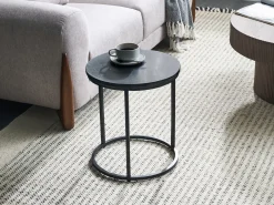 Outlet Stolik pomocniczy TYRELL Marmur Wszystkie Stoły|Wszystkie Stoły