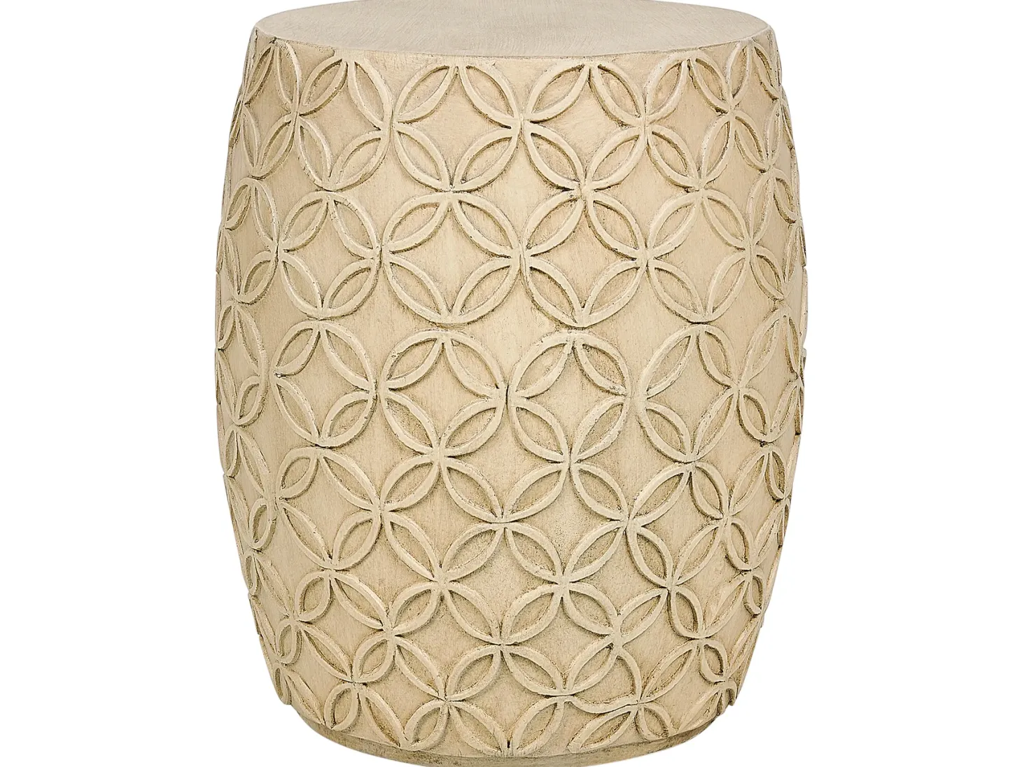 Stolik pomocniczy ZOGNO 33 cm 33 cm Jasnobeżowy