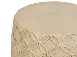 Stolik pomocniczy ZOGNO 33 cm 33 cm Jasnobeżowy