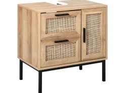 Discount ROSELL 60 cm Jasnobrązowy Wszystko Do Przechowywania W Łazience|Szafki Pod Umywalkę