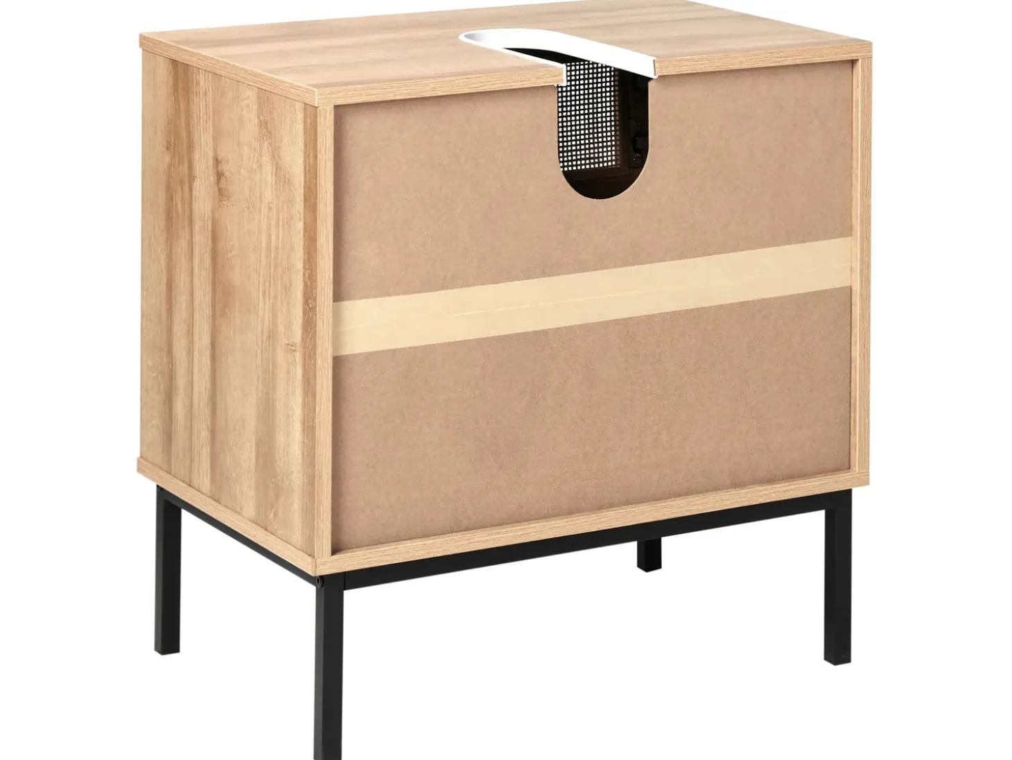 Discount ROSELL 60 cm Jasnobrązowy Wszystko Do Przechowywania W Łazience|Szafki Pod Umywalkę
