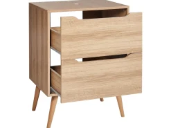Sale Szafka łazienkowa pod umywalkę CARIACICA 60 cm Jasno Wszystko Do Przechowywania W Łazience|Szafki Pod Umywalkę