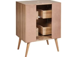 Sale Szafka łazienkowa pod umywalkę CARIACICA 60 cm Jasno Wszystko Do Przechowywania W Łazience|Szafki Pod Umywalkę