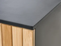 Best Szafka łazienkowa pod umywalkę MISCANTI Bambus 60 cm Jasnobrązowy Wszystko Do Przechowywania W Łazience|Szafki Pod Umywalkę