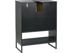 Best Szafka łazienkowa pod umywalkę MISCANTI Bambus 60 cm Jasnobrązowy Wszystko Do Przechowywania W Łazience|Szafki Pod Umywalkę