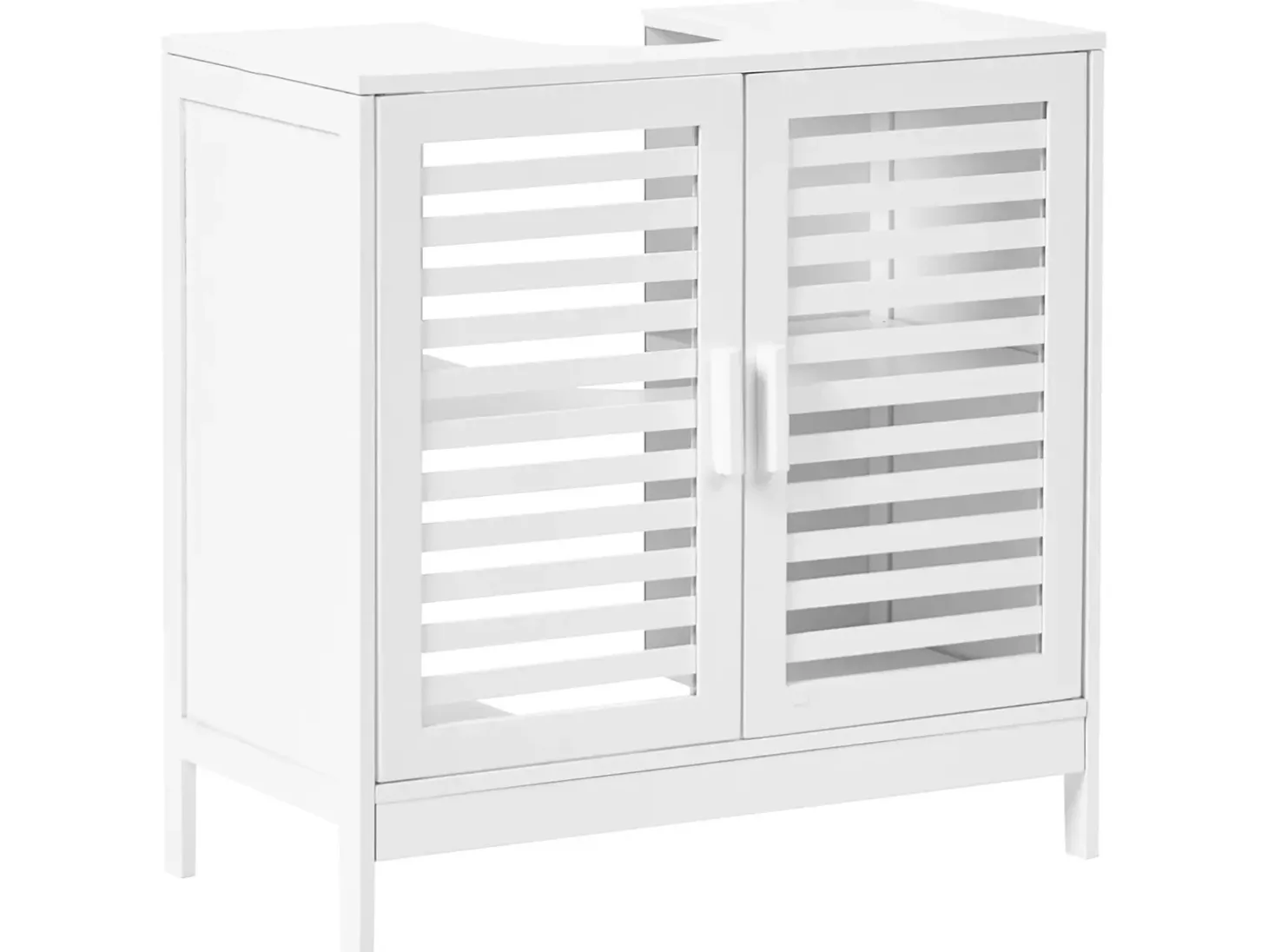 New Szafka łazienkowa pod umywalkę MISSOULA Bambus 60 cm Wszystko Do Przechowywania W Łazience|Szafki Pod Umywalkę