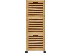 Best Szafka łazienkowa SHAWNEE Bambus 32 cm Jasno Wszystko Do Przechowywania W Łazience|Szafki Łazienkowe