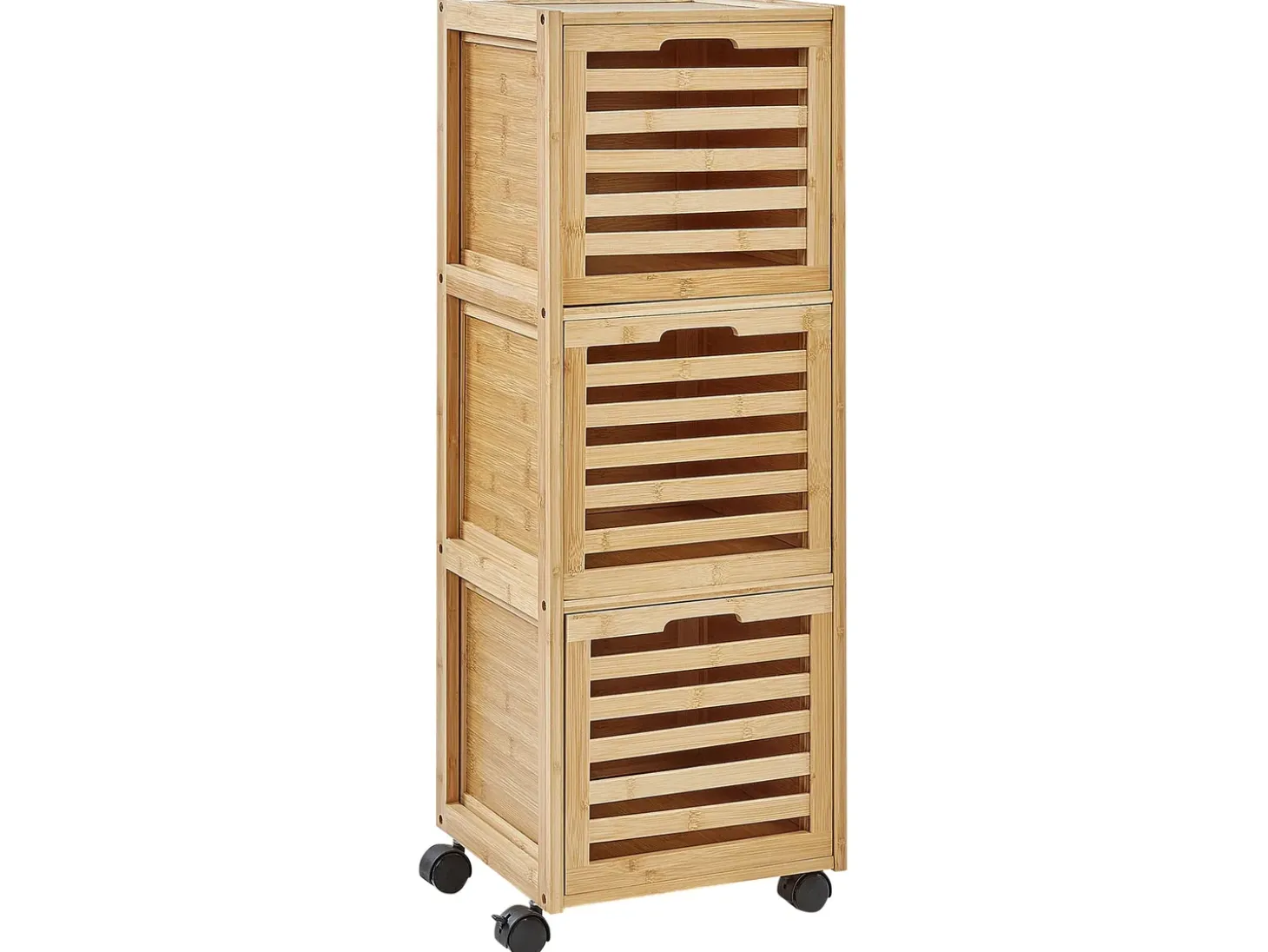 Best Szafka łazienkowa SHAWNEE Bambus 32 cm Jasno Wszystko Do Przechowywania W Łazience|Szafki Łazienkowe