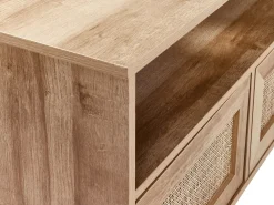Outlet ROSELL 86 cm Jasnobrązowy Wszystko Do Przechowywania W Łazience|Szafki Pod Umywalkę