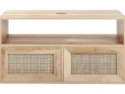 Outlet ROSELL 86 cm Jasnobrązowy Wszystko Do Przechowywania W Łazience|Szafki Pod Umywalkę