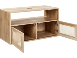 Outlet ROSELL 86 cm Jasnobrązowy Wszystko Do Przechowywania W Łazience|Szafki Pod Umywalkę
