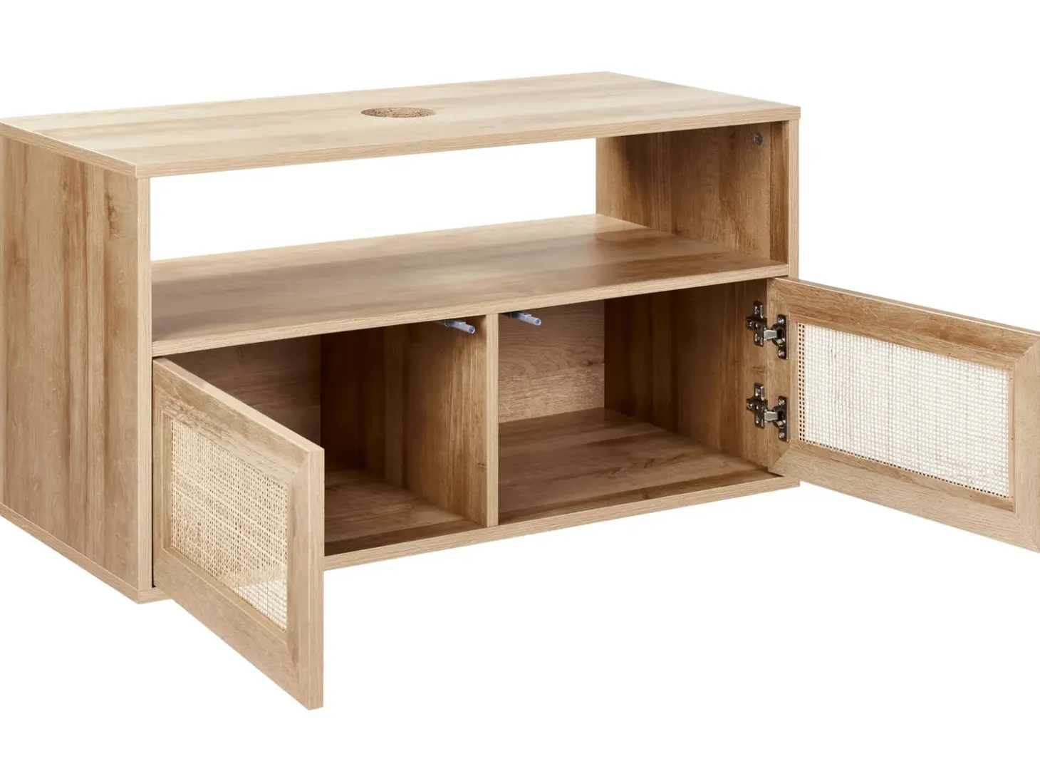 Outlet ROSELL 86 cm Jasnobrązowy Wszystko Do Przechowywania W Łazience|Szafki Pod Umywalkę
