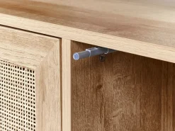 Outlet ROSELL 86 cm Jasnobrązowy Wszystko Do Przechowywania W Łazience|Szafki Pod Umywalkę