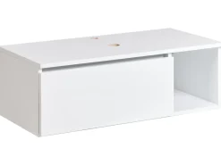 Hot Szafka łazienkowa wisząca pod umywalkę RUPANCO 80 cm Wszystko Do Przechowywania W Łazience|Szafki Pod Umywalkę