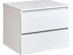 Outlet Szafka łazienkowa wisząca pod umywalkę SERRA 60 cm Wszystko Do Przechowywania W Łazience|Szafki Pod Umywalkę