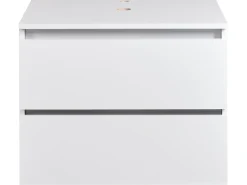 Outlet Szafka łazienkowa wisząca pod umywalkę SERRA 60 cm Wszystko Do Przechowywania W Łazience|Szafki Pod Umywalkę