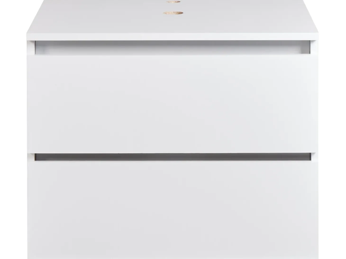 Outlet Szafka łazienkowa wisząca pod umywalkę SERRA 60 cm Wszystko Do Przechowywania W Łazience|Szafki Pod Umywalkę
