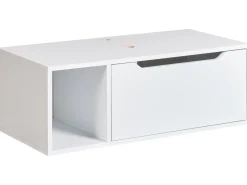 Online Szafka łazienkowa wisząca pod umywalkę CASCAVEL 80 cm Wszystko Do Przechowywania W Łazience|Szafki Pod Umywalkę
