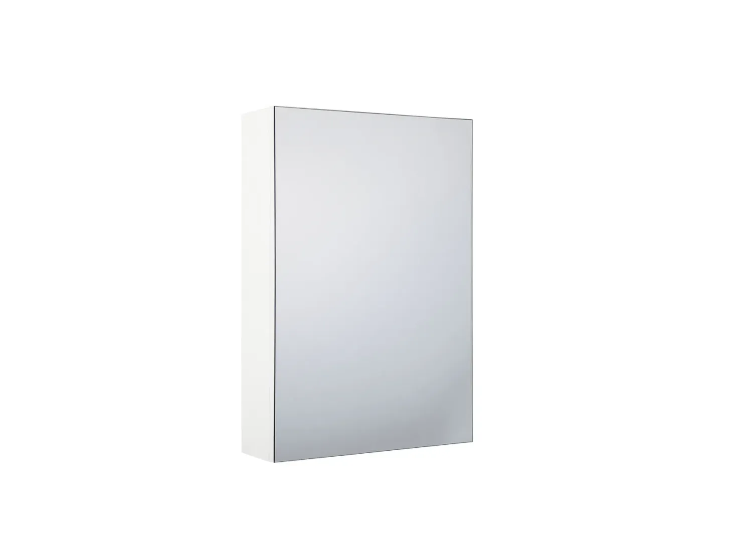 Szafka łazienkowa wisząca z lustrem PRIMAVERA 40 cm 60 cm Biały
