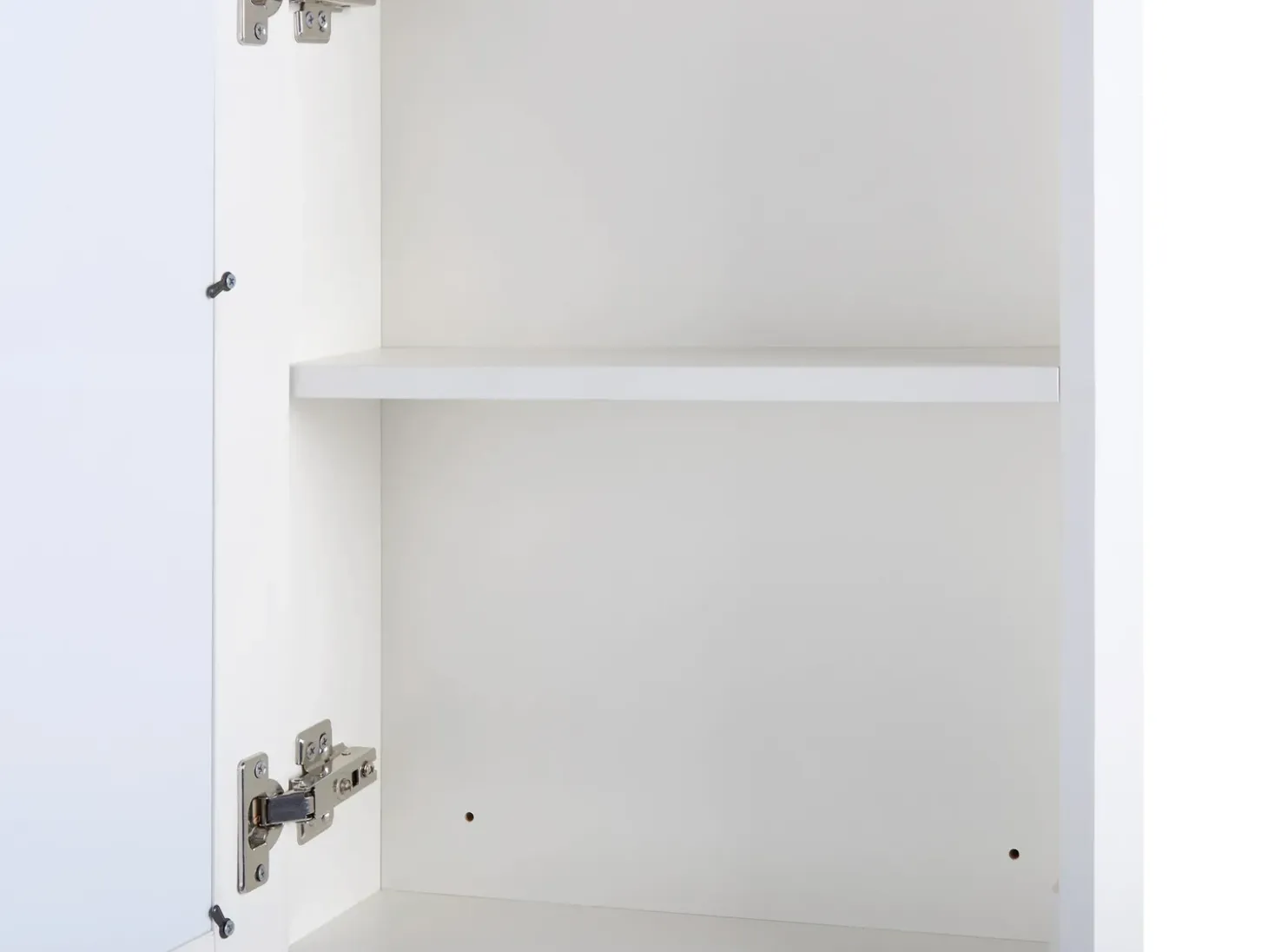 New Szafka łazienkowa wisząca z lustrem LED CAMERON 40 cm 60 cm Biały Lustrzane Szafki|Wszystko Do Przechowywania W Łazience