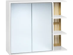 Sale NUBES 80 cm 70 cm Biały Lustrzane Szafki|Wszystko Do Przechowywania W Łazience