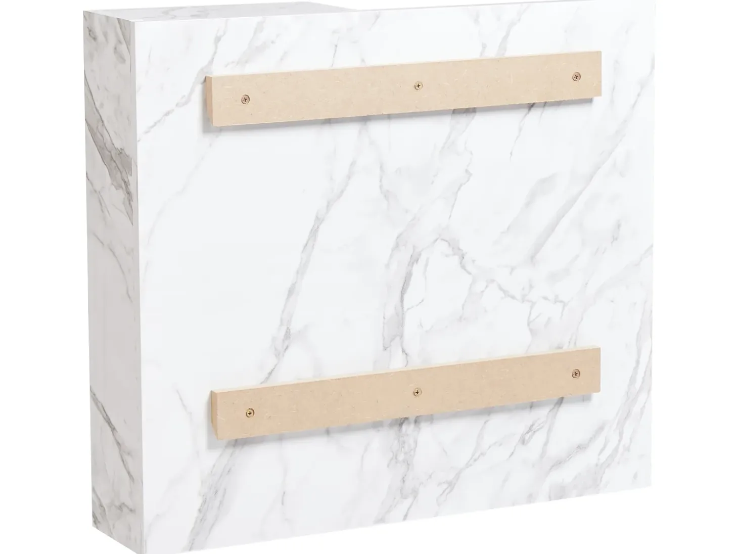 Sale Szafka łazienkowa wisząca z lustrem JOINVILLE 60 cm 54 cm marmur Lustrzane Szafki|Wszystko Do Przechowywania W Łazience