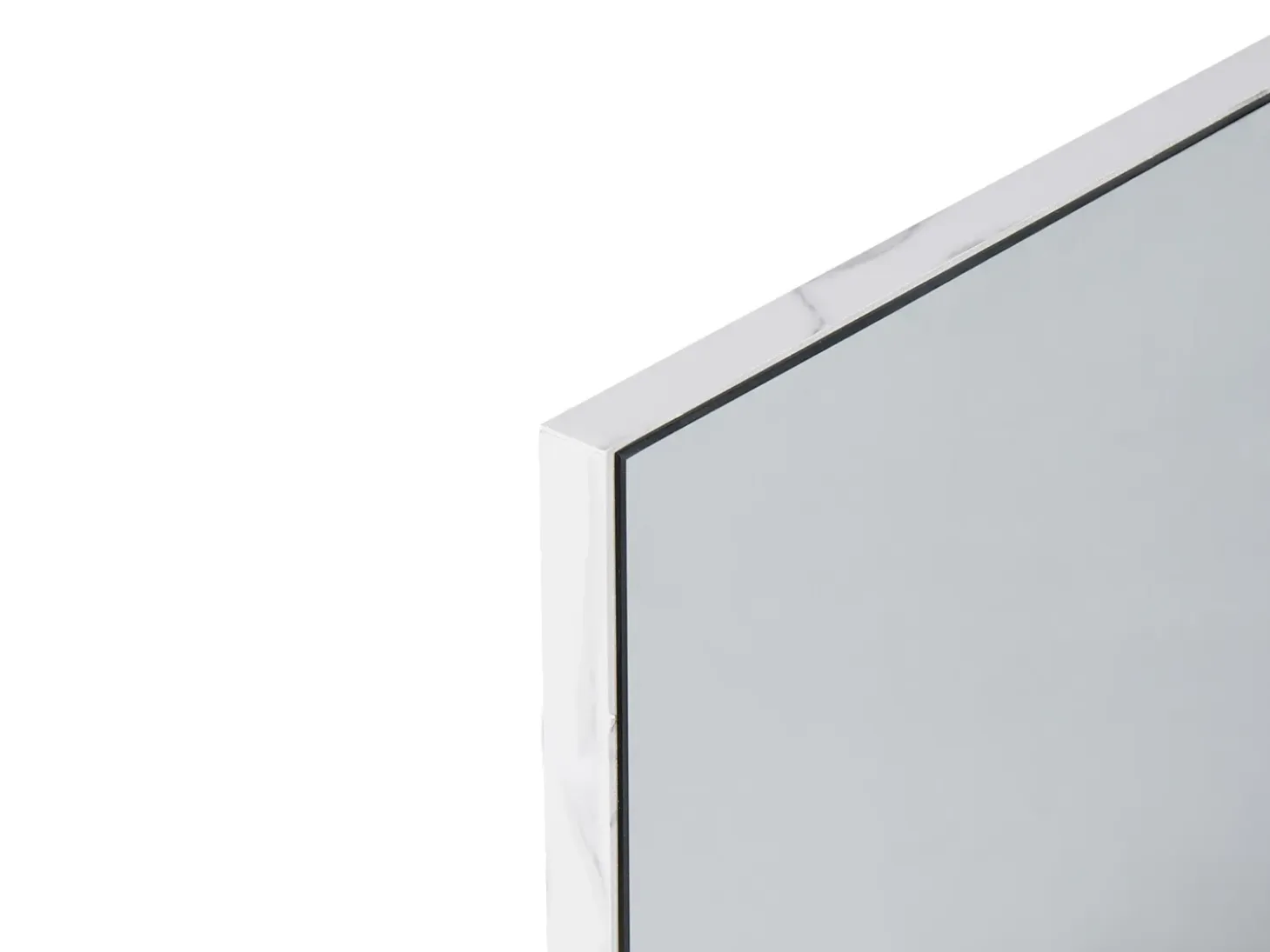 Sale Szafka łazienkowa wisząca z lustrem JOINVILLE 60 cm 54 cm marmur Lustrzane Szafki|Wszystko Do Przechowywania W Łazience