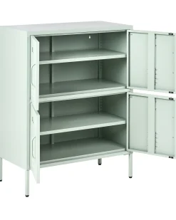 Discount Szafka biurowa HOLBECK Metal Miętowy Szafki Biurowe|Wszystko Do Przechowywania